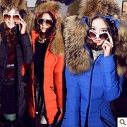 GRYR136 2013 новых зимних специальных леди была тонкой и длинные участ