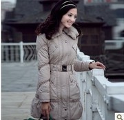 GRMY05 Рекс Кролик меховым воротником Тонкий нового зимнего хлопка мяг