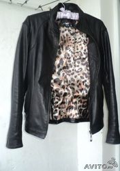 НОВАЯ КОЖАНАЯ КУРТКА