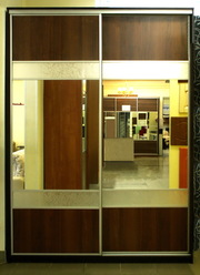 продам новый шкаф-купе,  цвет Кедр шоколадный