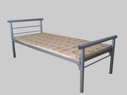 Металлические кровати для учебных заведений,  кровати для турбазы