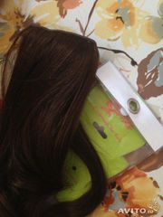 Волосы на заколках