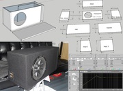 Расчет и изготовление сабвуферов.