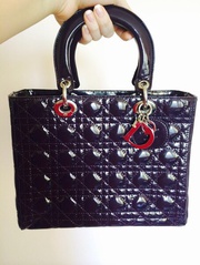 Копия сумки lady Dior в очень редком цвете!новая, всего 3000 руб,