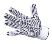 Рабочие перчатки хб с пвх покрытием оптом.