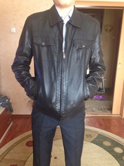 мужская кожаная куртка