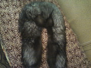 горжетка из чернобурой лисы