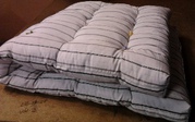 Матрацы ватные,  одеяла полиэфирные,  подушки и КПБ для рабочих