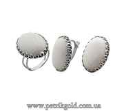 Серьги из серебра