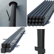 Столб металлический для забора с бесплатной доставкой