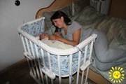 Детская прикроватная люлька