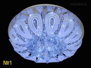 Светодиодные люстры и светильники. Лампочки в подарок.