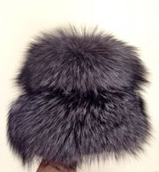 шапка из чернобурки