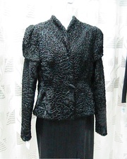 Полушубок,  жакет,  жилет из каракуля (три в одном)