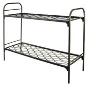 Кровати металлические двухъярусные для интернатов, кровати оптом дешев