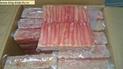 Первая фаланга краба без глазури блочное от 1450 рублей за кг.