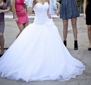 Срочно! Продам красивое свадебное платье!