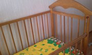Продам детскую кроватку!матрасик в подарок! 