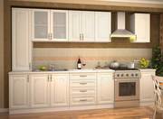 Кухонный гарнитур Виктория Сандал белый