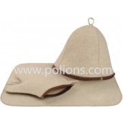 Комплект для баны и сауны из войлока