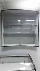 оригинальное торгововое оборудование (БУ) с гнутым стеклом,