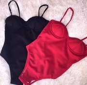 Боди черное