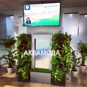 Водопады по стеклу или зеркалу