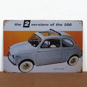 Жестяные таблички для оформления интерьера.