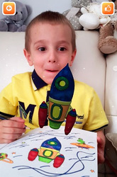 Живые 3D раскраски. 