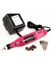 Машинка для маникюра и педикюра (розовая).