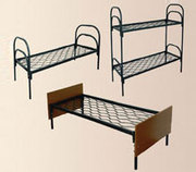 Железные трехъярусные кровати для общежитий,  кровати от производителя
