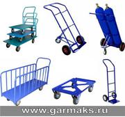 Тележки складские металлические производство ГарМакс