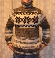 Свитера из натуральной овечьей шерсти