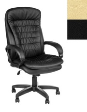 Кресло руководителя Силуэт. Цвет: черн. или бежев