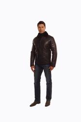 Продается кожаная мужская дубленка.