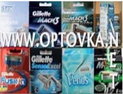 Купить кассеты, бритвы, станки Gillette, Orbit, Sputnik