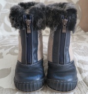 зимние б/у сапожки из войлока для мальчика