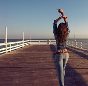 Женские молодежные джинсы из Америки 