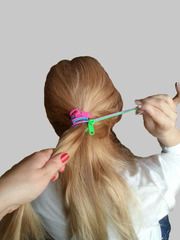 Украшение для волос замок