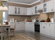 Белая кухня эконом-класса МОНАКО