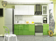 Кухня эконом-класса Олива Салатовая