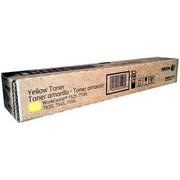 Тонер-картридж жёлтый Xerox WC 7525/7530/7535/7545/7556/7830/7855