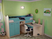 Кровать детская (3-12лет) Караван 9.