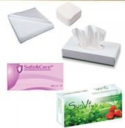 Одноразовые перчатки, простыни, полотенца