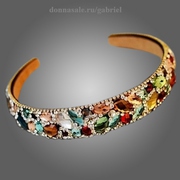 Ободок со стразами в стиле Дольче Габбана