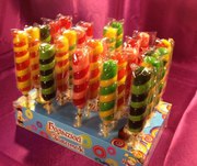 Леденцы,  карамель на палочке оптом