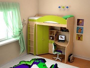 Кровать для ребенка Облачко 6 