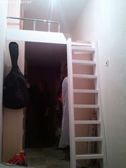 Второй ярус в комнаты с высоким потолком.