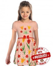  Новинки! Трикотажные платья для девочек