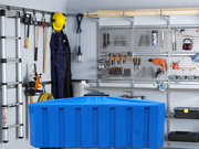 Пластиковая емкость прямоугольной формы на 1000 литров